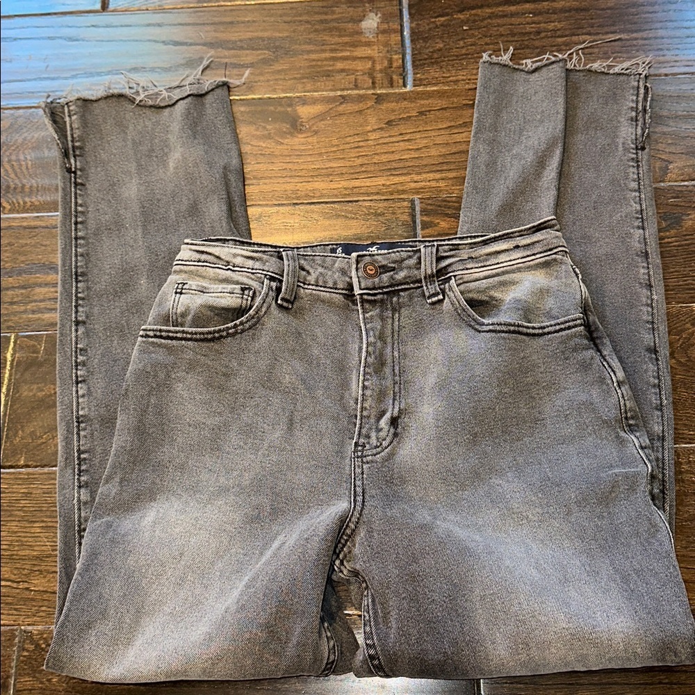 Hollister ultra high rise 90s vintage straight Skinny Jeans size 27